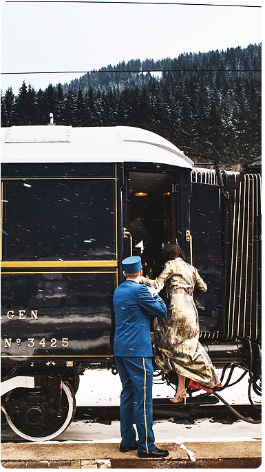 Luxury rail journey with attentive personal service